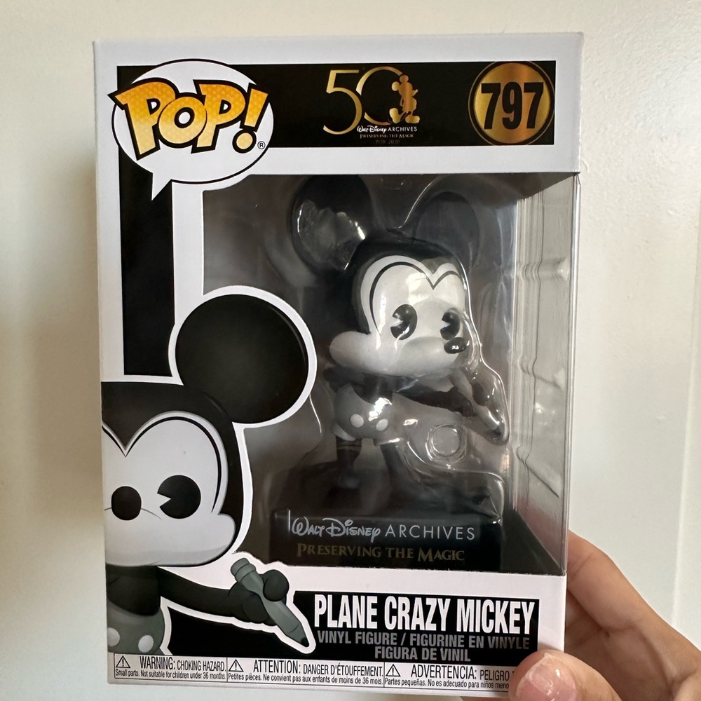Plane Crazy Mickey Funko Pop